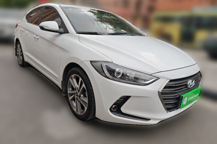 Used Hyundai Elantra (6th Generation / Lingdong) 2016 1.6L Automatic ZhiXuan – Elite Version Front Right 45 Deg