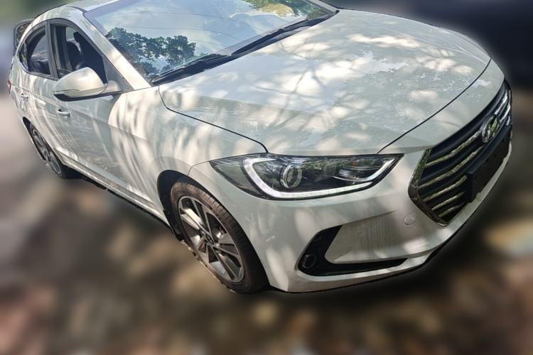 Used Hyundai Elantra (6th Generation / Lingdong) 2016 1.6L Automatic ZhiXuan – Elite Version Front Right 45 Deg