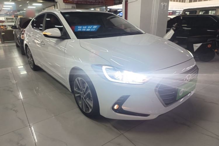 Used Hyundai Elantra (6th Generation / Lingdong) 2016 1.6L Automatic ZhiXuan – Elite Version Front Right 45 Deg