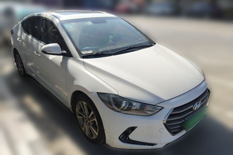 Used Hyundai Elantra (6th Generation / Lingdong) 2016 1.6L Automatic ZhiXuan – Elite Version Front Right 45 Deg