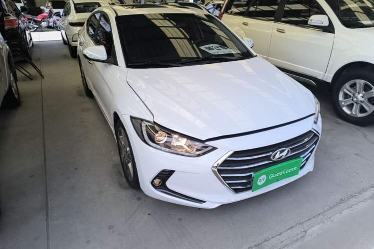 Used Hyundai Elantra (6th Generation / Lingdong) 2016 1.6L Automatic ZhiXuan – Elite Version Front Right 45 Deg