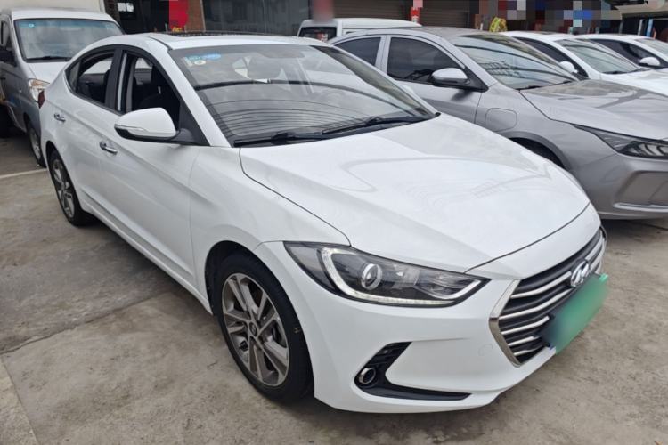 Used Hyundai Elantra (6th Generation / Lingdong) 2016 1.6L Automatic ZhiXuan – Elite Version Front Right 45 Deg