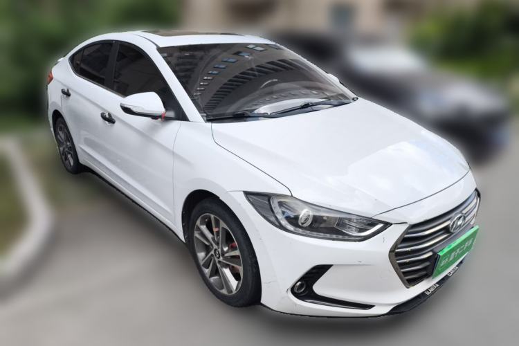 Used Hyundai Elantra (6th Generation / Lingdong) 2016 1.6L Automatic ZhiXuan – Elite Version Front Right 45 Deg