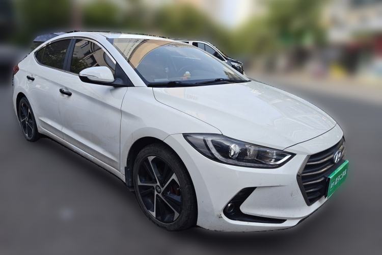 Used Hyundai Elantra (6th Generation / Lingdong) 2016 1.6L Automatic ZhiXuan – Elite Version Front Right 45 Deg