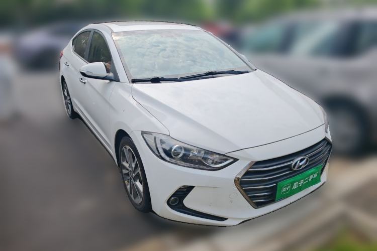 Used Hyundai Elantra (6th Generation / Lingdong) 2016 1.6L Automatic ZhiXuan – Elite Version Front Right 45 Deg