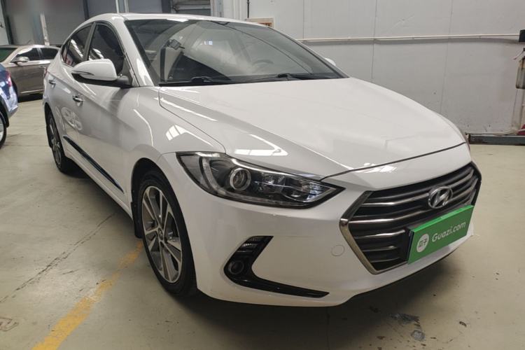 Used Hyundai Elantra (6th Generation / Lingdong) 2016 1.6L Automatic ZhiXuan – Elite Version Front Right 45 Deg