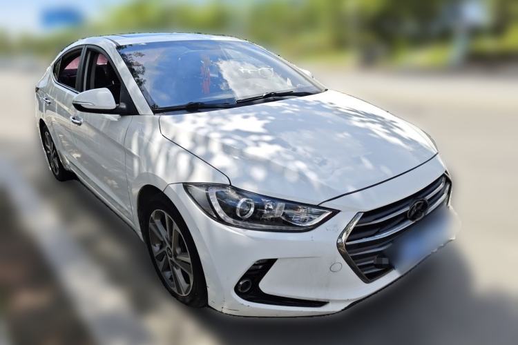 Used Hyundai Elantra (6th Generation / Lingdong) 2016 1.6L Automatic ZhiXuan – Elite Version Front Right 45 Deg