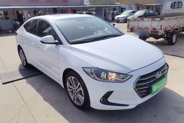 Used Hyundai Elantra (6th Generation / Lingdong) 2016 1.6L Automatic ZhiXuan – Elite Version Front Right 45 Deg