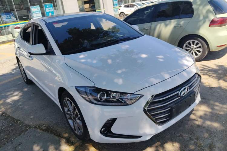 Used Hyundai Elantra (6th Generation / Lingdong) 2016 1.6L Automatic ZhiXuan – Elite Version Front Right 45 Deg