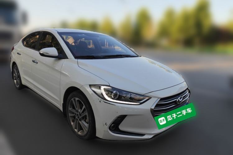 Used Hyundai Elantra (6th Generation / Lingdong) 2016 1.6L Automatic ZhiXuan – Elite Version Front Right 45 Deg