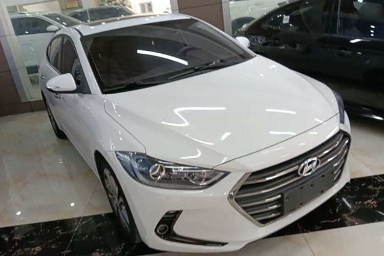 Used Hyundai Elantra (6th Generation / Lingdong) 2016 1.6L Automatic ZhiXuan – Elite Version Front Right 45 Deg