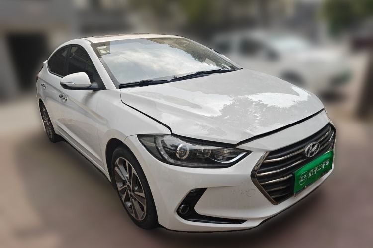 Used Hyundai Elantra (6th Generation / Lingdong) 2016 1.6L Automatic ZhiXuan – Elite Version Front Right 45 Deg