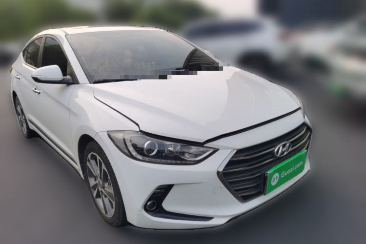 Used Hyundai Elantra (6th Generation / Lingdong) 2016 1.6L Automatic ZhiXuan – Elite Version Front Right 45 Deg
