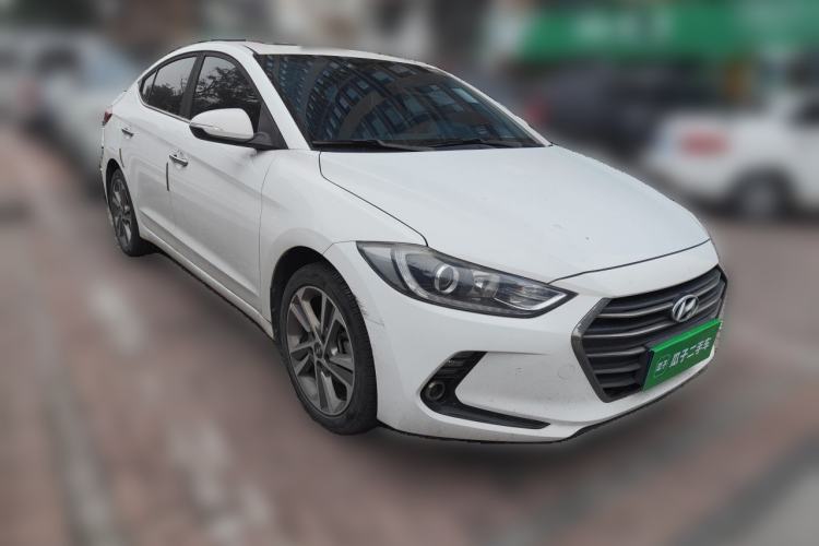 Used Hyundai Elantra (6th Generation / Lingdong) 2016 1.6L Automatic ZhiXuan – Elite Version Front Right 45 Deg