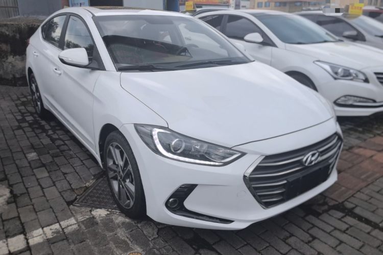 Used Hyundai Elantra (6th Generation / Lingdong) 2016 1.6L Automatic ZhiXuan – Elite Version Front Right 45 Deg