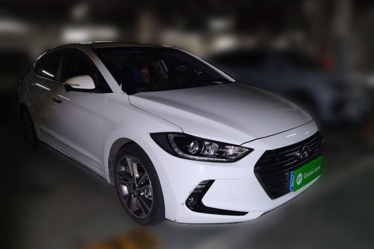 Used Hyundai Elantra (6th Generation / Lingdong) 2016 1.6L Automatic ZhiXuan – Elite Version Front Right 45 Deg