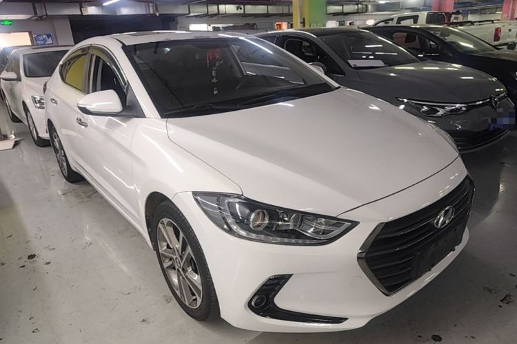 Used Hyundai Elantra (6th Generation / Lingdong) 2016 1.6L Automatic ZhiXuan – Elite Version Front Right 45 Deg