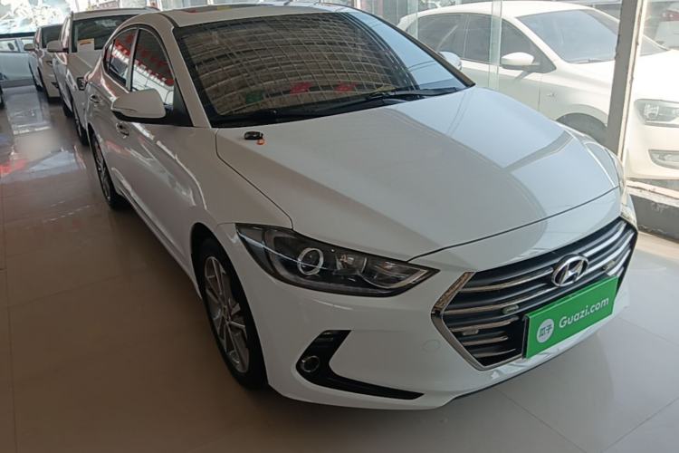 Used Hyundai Elantra (6th Generation / Lingdong) 2016 1.6L Automatic ZhiXuan – Elite Version Front Right 45 Deg