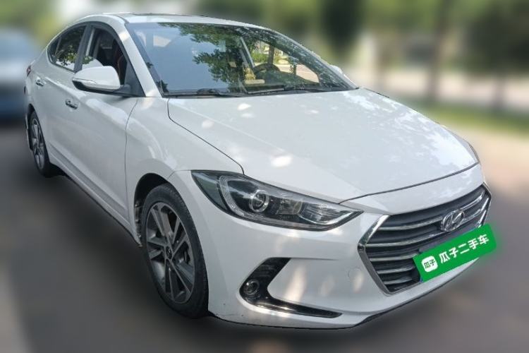 Used Hyundai Elantra (6th Generation / Lingdong) 2016 1.6L Automatic ZhiXuan – Elite Version Front Right 45 Deg