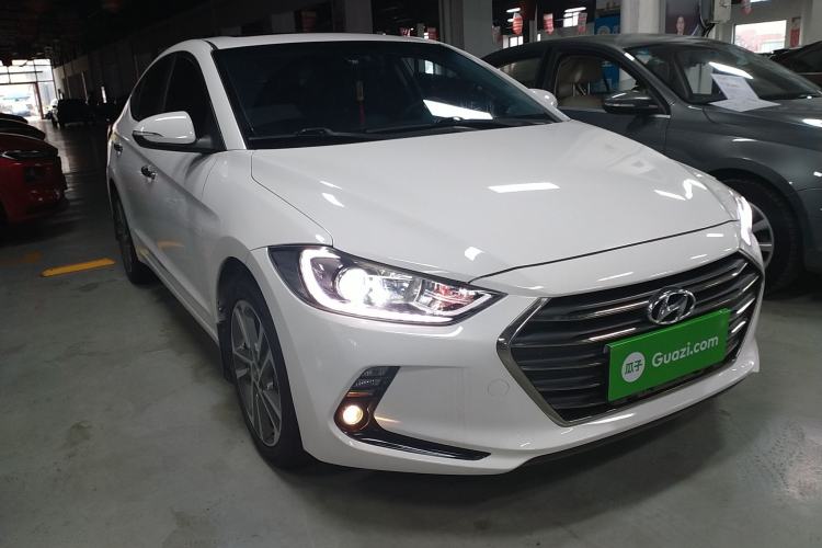 Used Hyundai Elantra (6th Generation / Lingdong) 2016 1.6L Automatic ZhiXuan – Elite Version Front Right 45 Deg