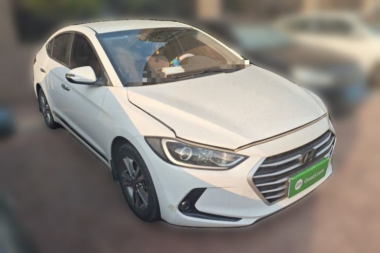 Used Hyundai Elantra (6th Generation / Lingdong) 2016 1.6L Manual ZhiXuan·Youth Edition Front Right 45 Deg