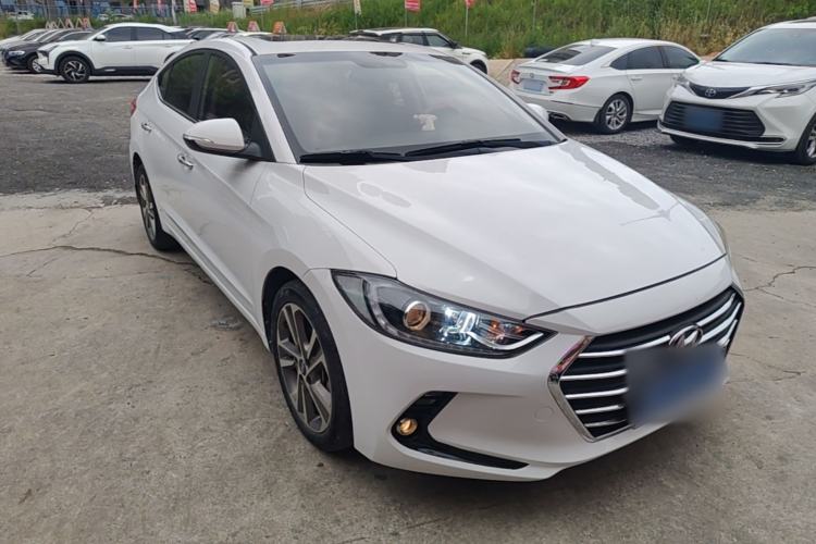Used Hyundai Elantra (6th Generation / Lingdong) 2016 1.6L Automatic ZhiXuan – Elite Version Front Right 45 Deg