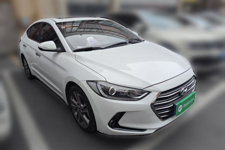 Used Hyundai Elantra (6th Generation / Lingdong) 2016 1.6L Automatic ZhiXuan – Elite Version Front Right 45 Deg