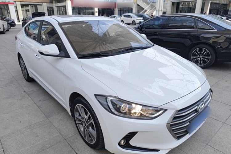 Used Hyundai Elantra (6th Generation / Lingdong) 2016 1.6L Automatic ZhiXuan – Elite Version Front Right 45 Deg