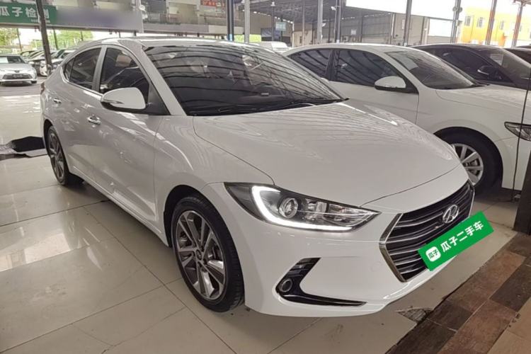 Used Hyundai Elantra (6th Generation / Lingdong) 2016 1.6L Automatic ZhiXuan – Elite Version Front Right 45 Deg