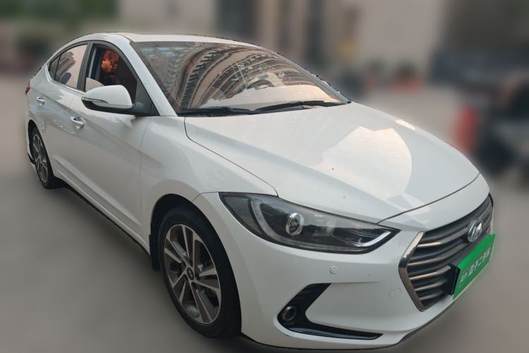 Used Hyundai Elantra (6th Generation / Lingdong) 2016 1.6L Automatic ZhiXuan – Elite Version Front Right 45 Deg
