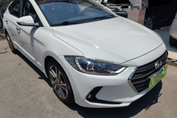 Used Hyundai Elantra (6th Generation / Lingdong) 2016 1.6L Automatic ZhiXuan – Elite Version Front Right 45 Deg