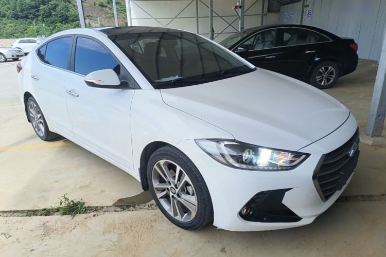 Used Hyundai Elantra (6th Generation / Lingdong) 2016 1.6L Automatic ZhiXuan – Elite Version Front Right 45 Deg