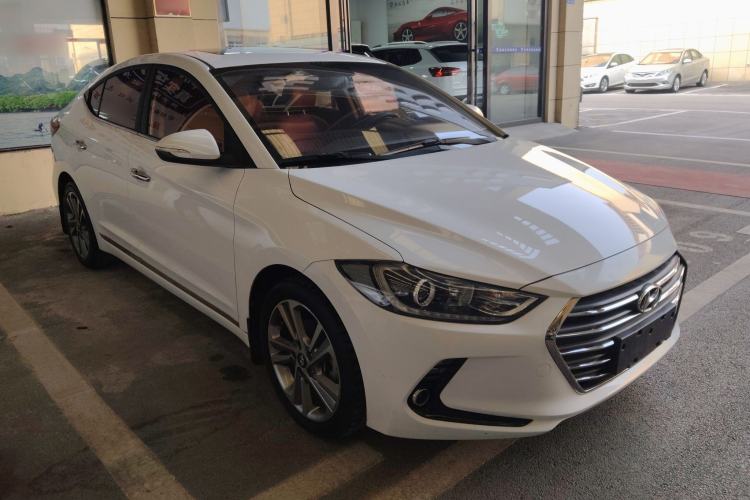 Used Hyundai Elantra (6th Generation / Lingdong) 2016 1.6L Automatic ZhiXuan – Elite Version Front Right 45 Deg