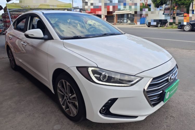 Used Hyundai Elantra (6th Generation / Lingdong) 2016 1.6L Automatic ZhiXuan – Elite Version Front Right 45 Deg