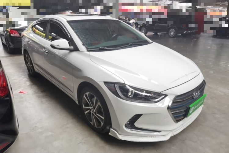 Used Hyundai Elantra (6th Generation / Lingdong) 2016 1.6L Automatic ZhiXuan – Elite Version Front Right 45 Deg