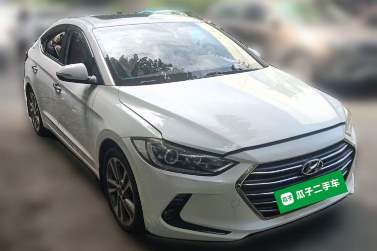 Used Hyundai Elantra (6th Generation / Lingdong) 2016 1.6L Automatic ZhiXuan – Elite Version Front Right 45 Deg