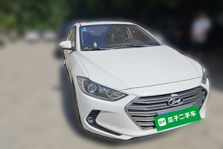 Used Hyundai Elantra (6th Generation / Lingdong) 2016 1.6L Automatic ZhiXuan – Elite Version Front Right 45 Deg