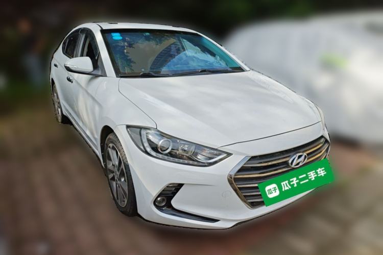 Used Hyundai Elantra (6th Generation / Lingdong) 2016 1.6L Automatic ZhiXuan – Elite Version Front Right 45 Deg