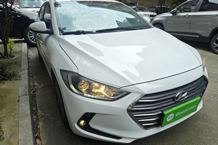 Used Hyundai Elantra (6th Generation / Lingdong) 2016 1.6L Automatic ZhiXuan – Elite Version Front Right 45 Deg