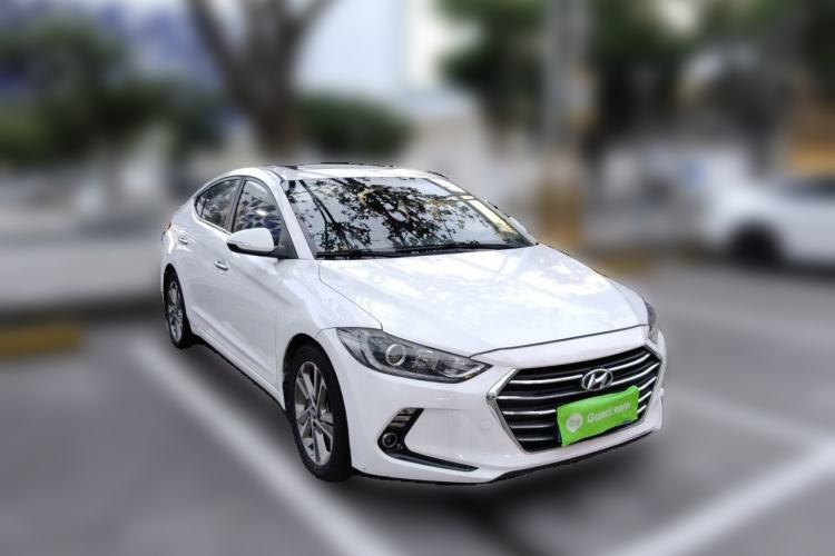 Used Hyundai Elantra (6th Generation / Lingdong) 2016 1.6L Automatic ZhiXuan – Elite Version Front Right 45 Deg