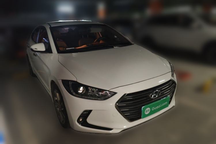 Used Hyundai Elantra (6th Generation / Lingdong) 2016 1.6L Automatic ZhiXuan – Elite Version Front Right 45 Deg