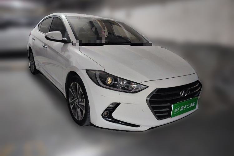 Used Hyundai Elantra (6th Generation / Lingdong) 2016 1.6L Automatic ZhiXuan – Elite Version Front Right 45 Deg