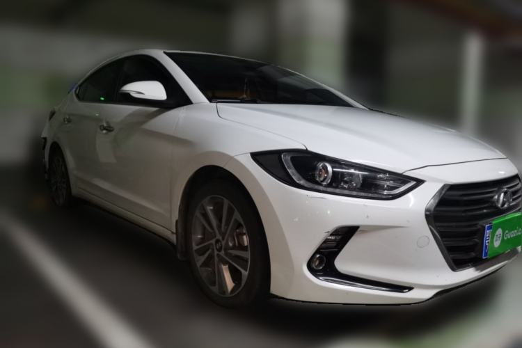 Used Hyundai Elantra (6th Generation / Lingdong) 2016 1.6L Automatic ZhiXuan – Elite Version Front Right 45 Deg