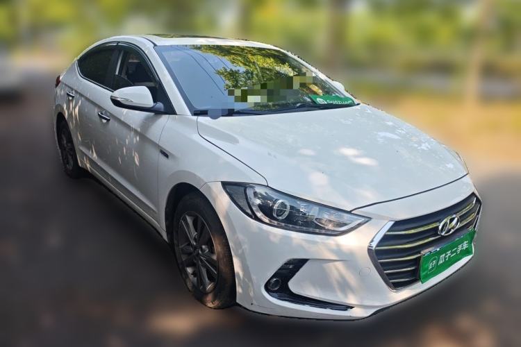 Used Hyundai Elantra (6th Generation / Lingdong) 2016 1.4T Dual-Clutch Xuan Dong · Dynamic Version Front Right 45 Deg