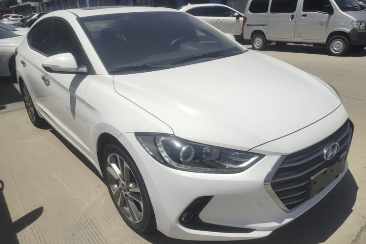 Used Hyundai Elantra (6th Generation / Lingdong) 2016 1.6L Automatic ZhiXuan – Elite Version Front Right 45 Deg