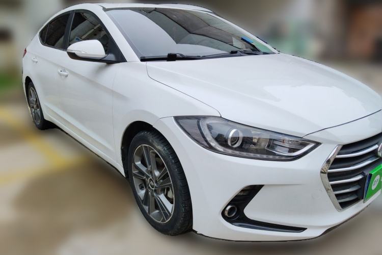 Used Hyundai Elantra (6th Generation / Lingdong) 2016 1.6L Automatic ZhiXuan – Elite Version Front Right 45 Deg