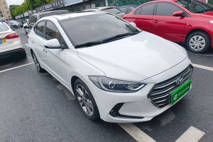 Used Hyundai Elantra (6th Generation / Lingdong) 2016 1.6L Automatic ZhiXuan – Elite Version Front Right 45 Deg