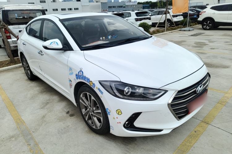 Used Hyundai Elantra (6th Generation / Lingdong) 2016 1.6L Automatic ZhiXuan – Elite Version Front Right 45 Deg