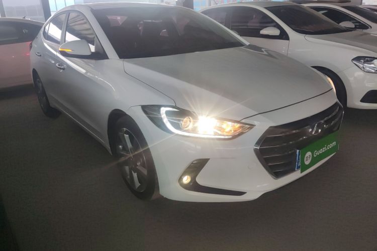 Used Hyundai Elantra (6th Generation / Lingdong) 2016 1.6L Automatic ZhiXuan – Elite Version Front Right 45 Deg
