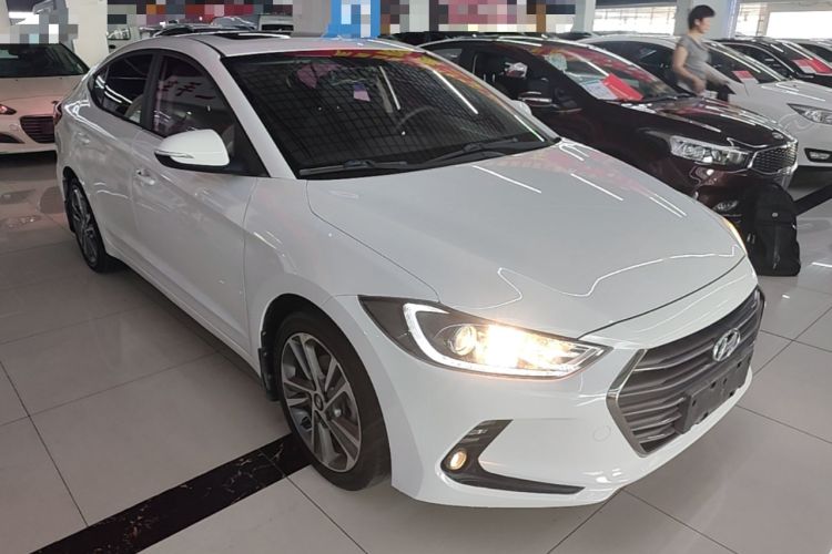 Used Hyundai Elantra (6th Generation / Lingdong) 2016 1.6L Automatic ZhiXuan – Elite Version Front Right 45 Deg